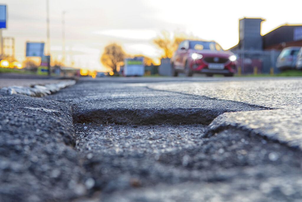 Sue a City for Pothole Damage
